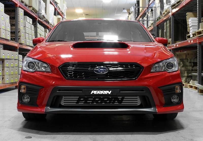 Subaru WRX STI License Plate Delete - Perrin Performance - Black - `18-`21